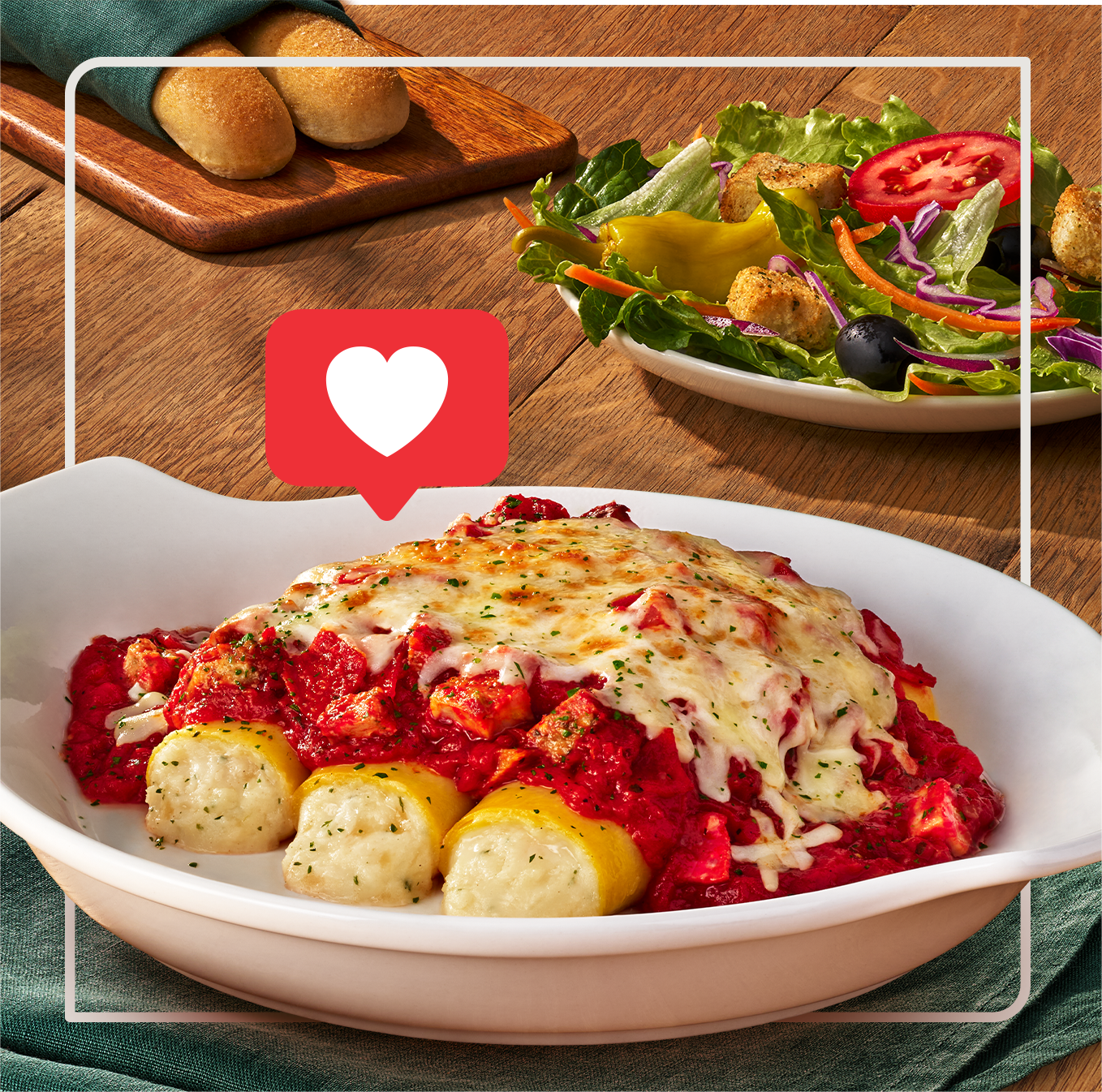 Three-Meat Manicotti