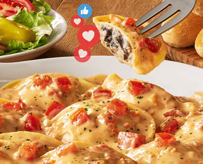 Ravioli di Portobello