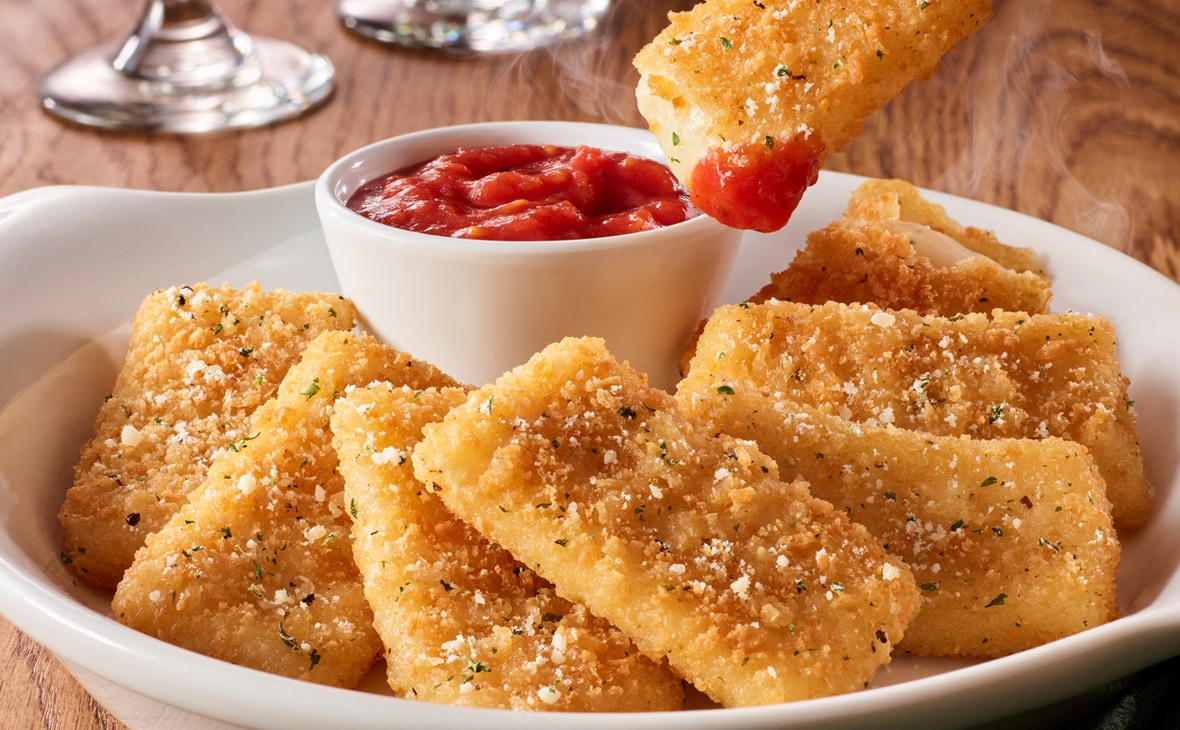 Fried Mozzarella Lunch Dinner Menu Olive Garden Italian Restaurant