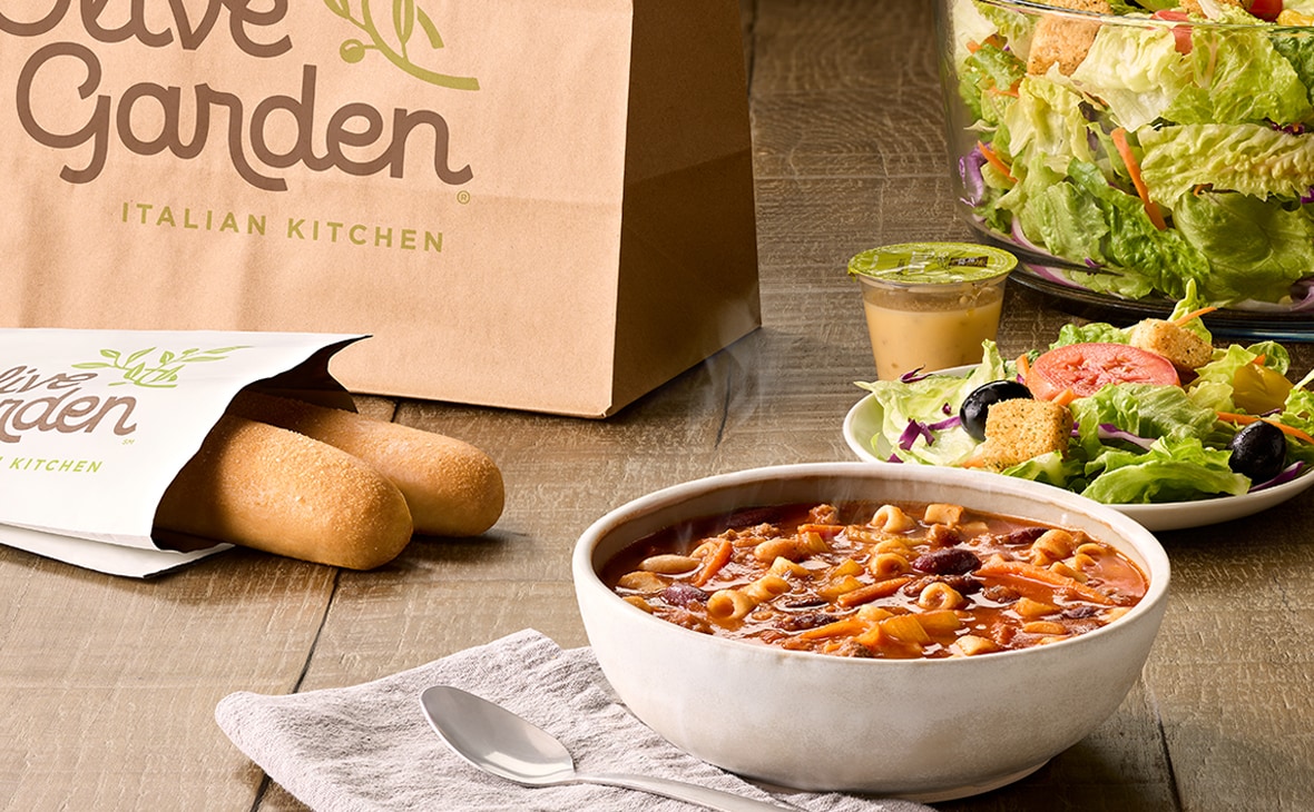 Olive Garden - This a sign to give your dishes a break tonight. 🍽️ You'll  thank us later. 😉