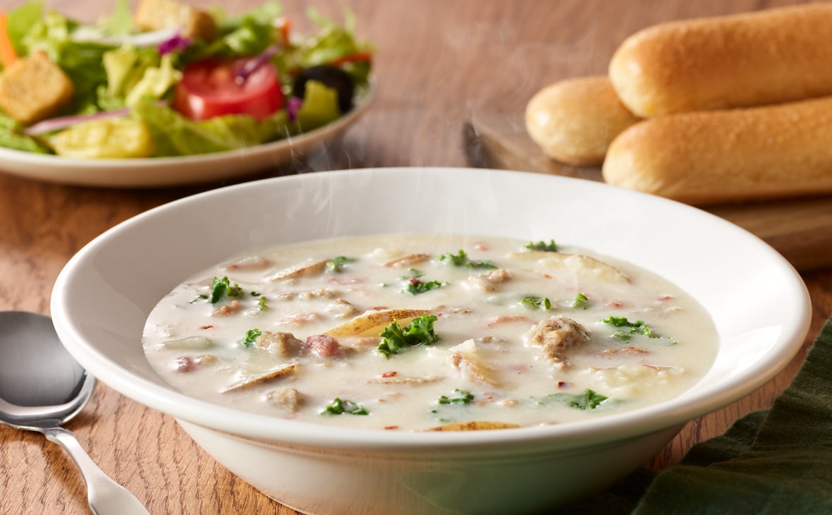 Zuppa Toscana Lunch Dinner Menu Olive Garden Italian Restaurant