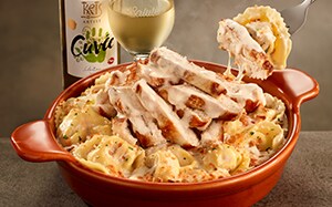 Specials Menu Item List Olive Garden Italian Restaurant Asiago Tortelloni Alfredo With Grilled En