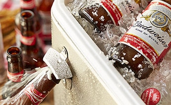 Enjoy Budweiser beer at Olive Garden Italian Restaurants today!