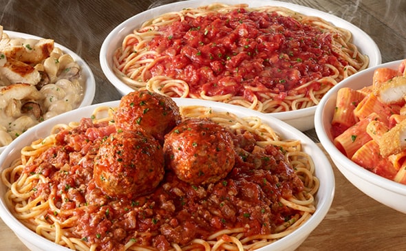 Create Your Own Pasta Lunch Dinner Menu Olive Garden Italian