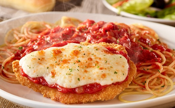 Chicken Parmigiana Lunch Dinner Menu Olive Garden Italian Restaurant