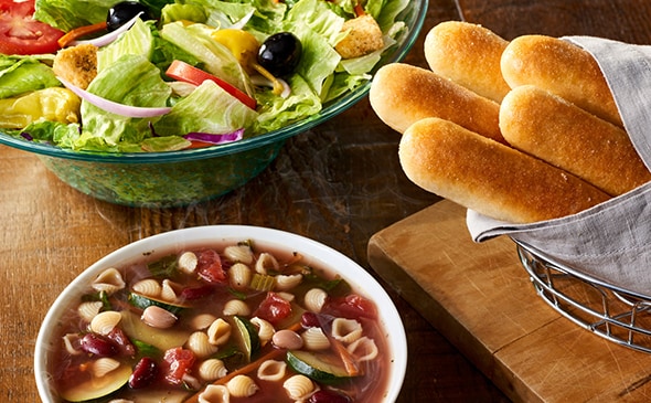 Pronto Lunch Menu Item List | Olive Garden Italian Restaurant
