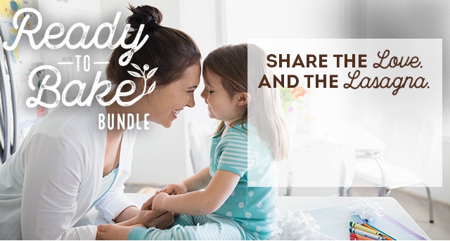 Share the love this Mother's Day with Olive Garden's Ready-to-Bake bundle. Order Now. 