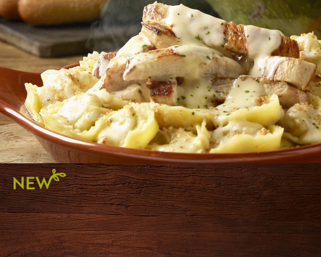 Asiago Tortelloni Alfredo With Grilled Chicken Olive Garden Review