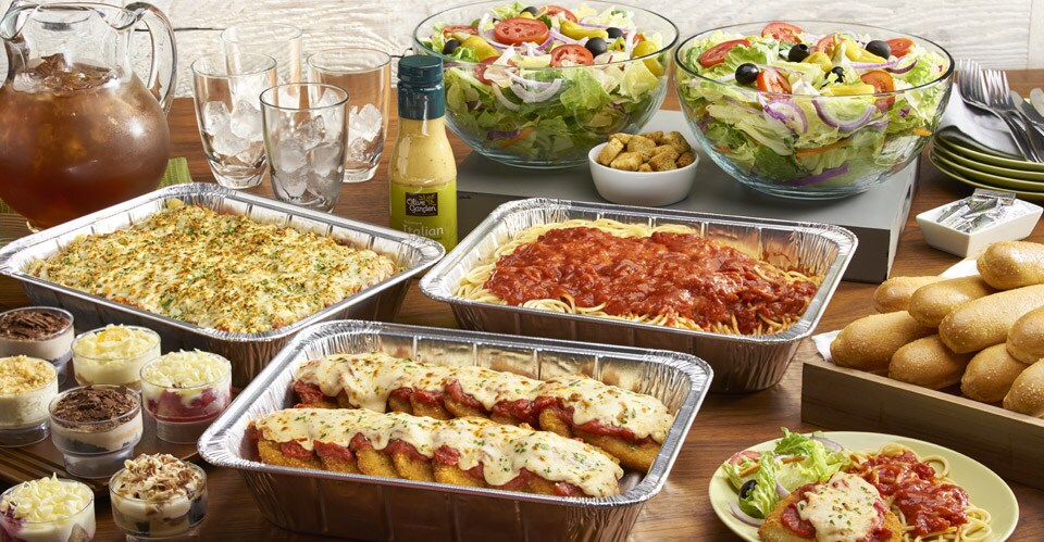 Olive Garden catering is available for pickup or delivery. Find restaurants near me.