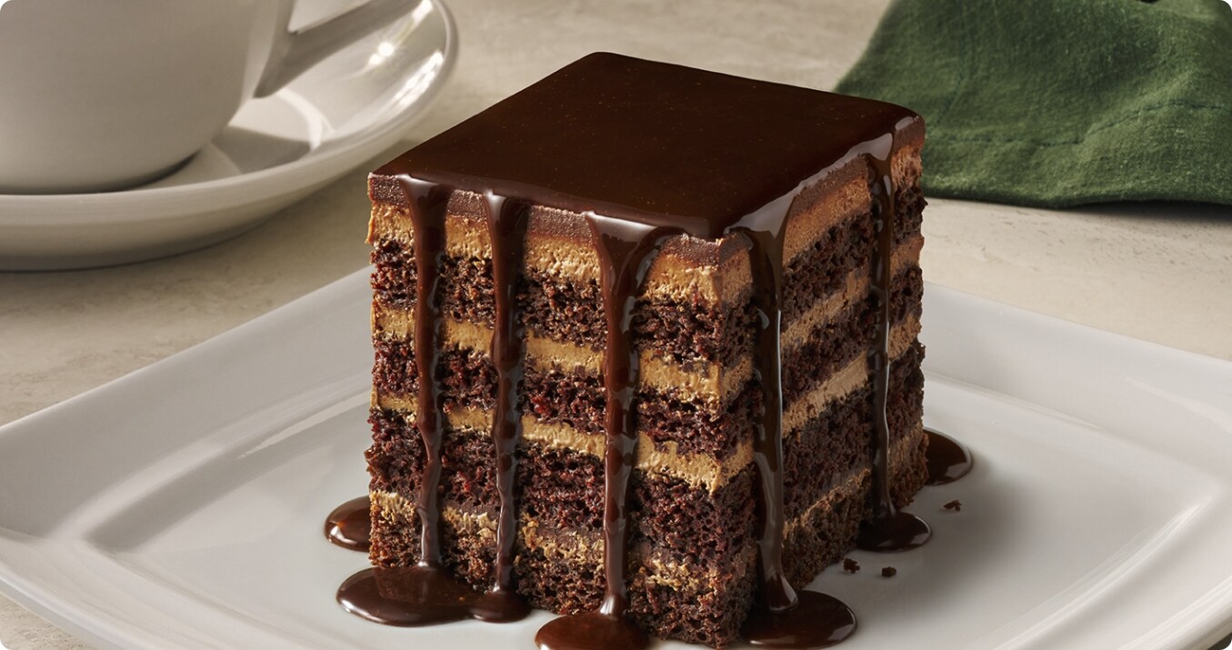 Enjoy Garfield's favorite dessert, the Chocolate Lasagna from Olive Garden.