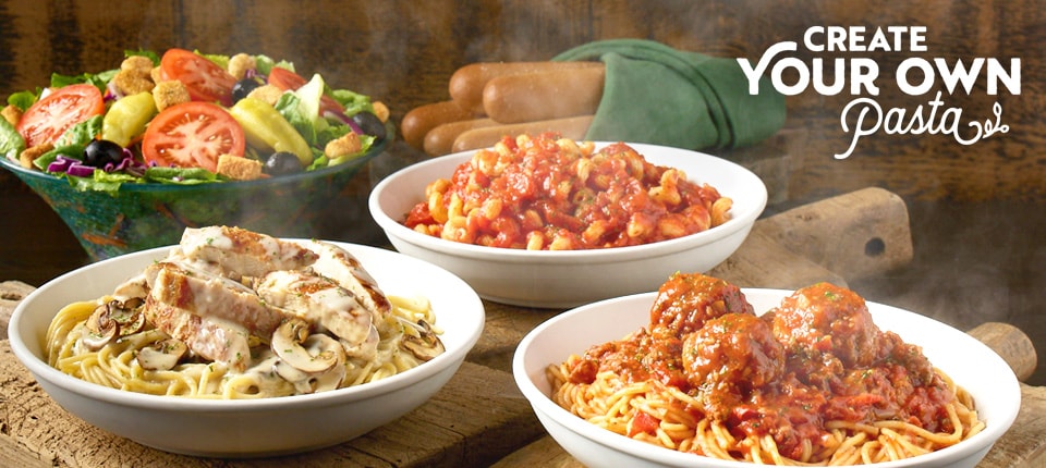 Create Your Own Pasta Specials Olive Garden Italian Restaurant