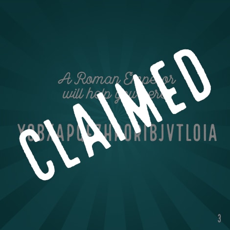 Clue to riddle #3
